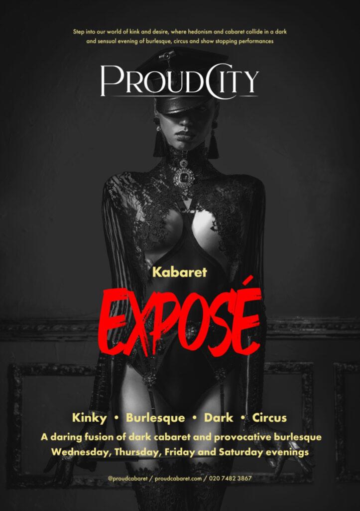 Kaberet Expose - Proud City - Every Friday