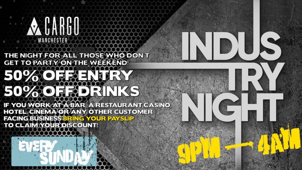 Industry Night - 50% off drinks