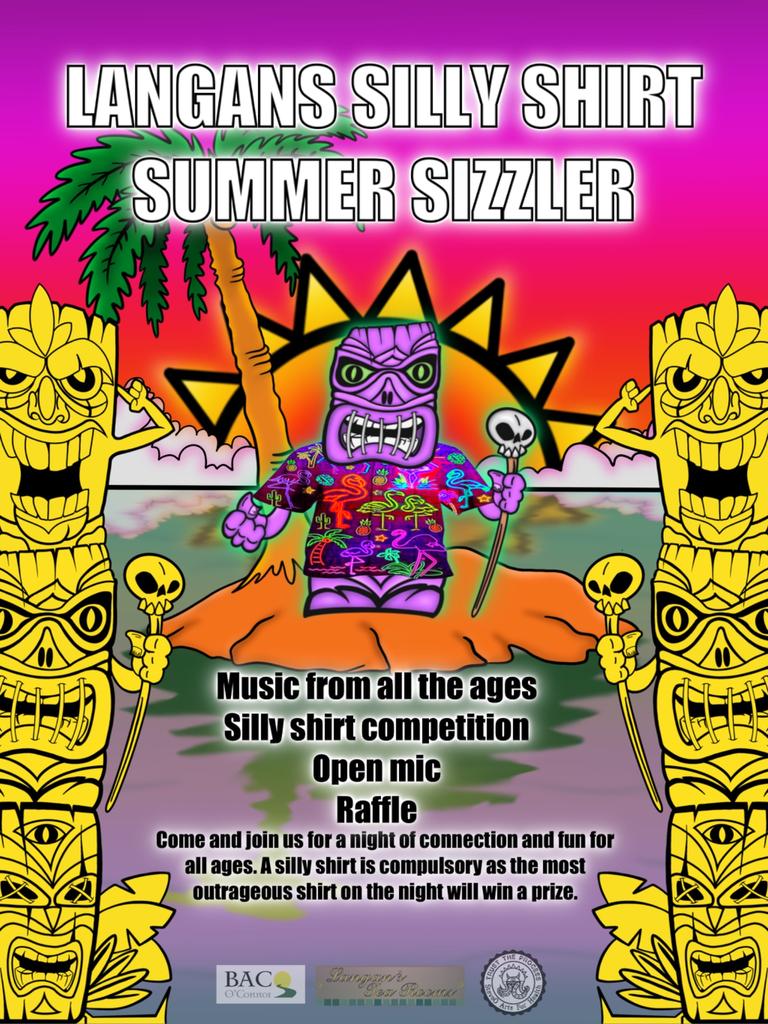 Langans silly shirt summer sizzler