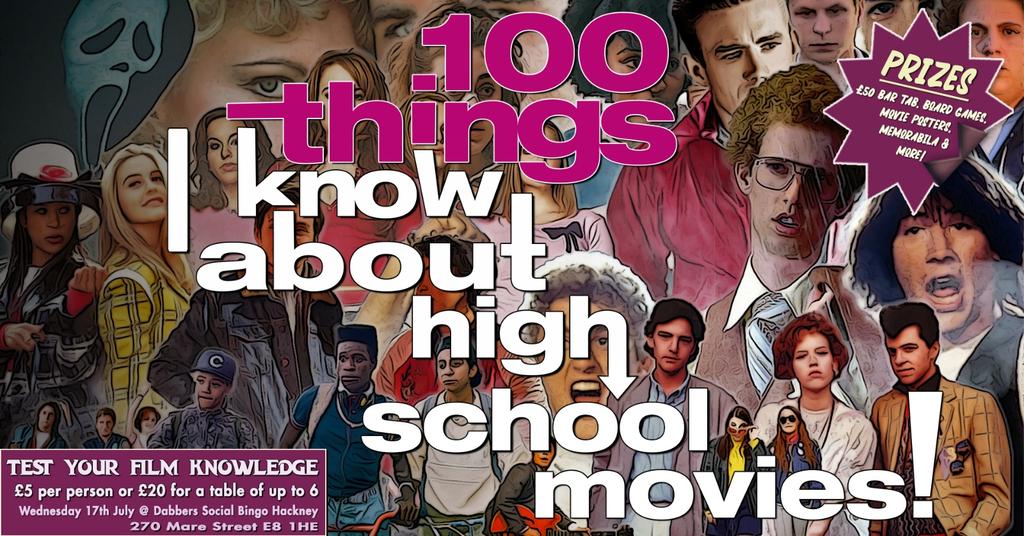 100 Things I Know About High School Movies: A Film Quiz