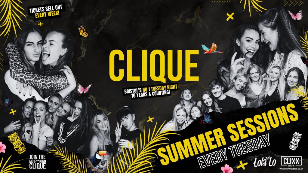 CLIQUE |  Summer Sessions 🔥 Join The Mo F**king Clique