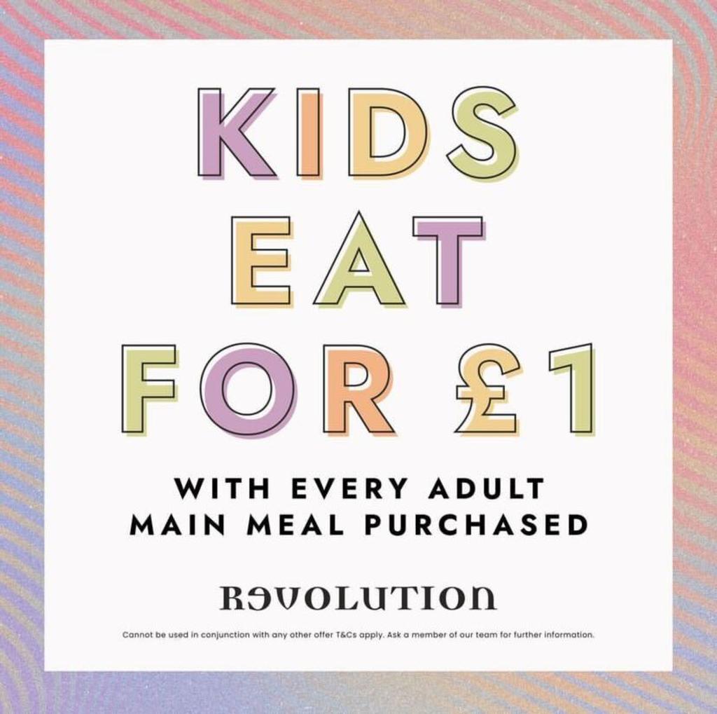 Kids eat for £1