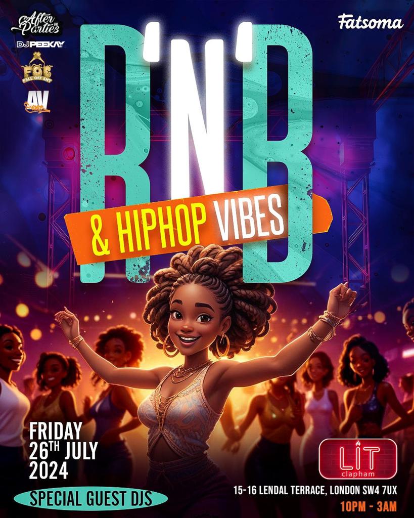 Lit Fridays -  RNB & HIP HOP VIBES -Party At LIT 🔥