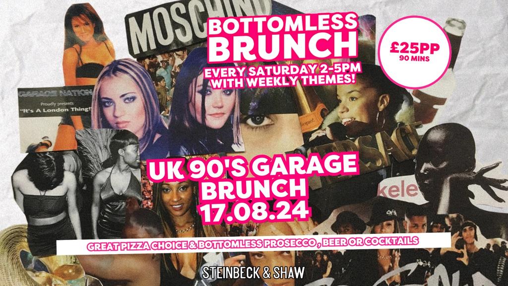 Bottomless Brunch - UK 90'S Garage Brunch