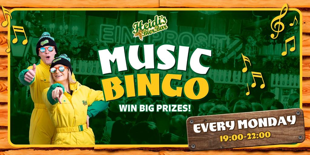 Music Bingo at Heidi's!