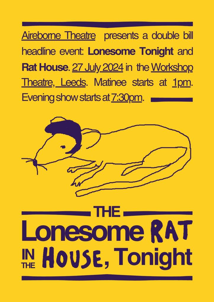 The Lonesome Rat in the House, Tonight