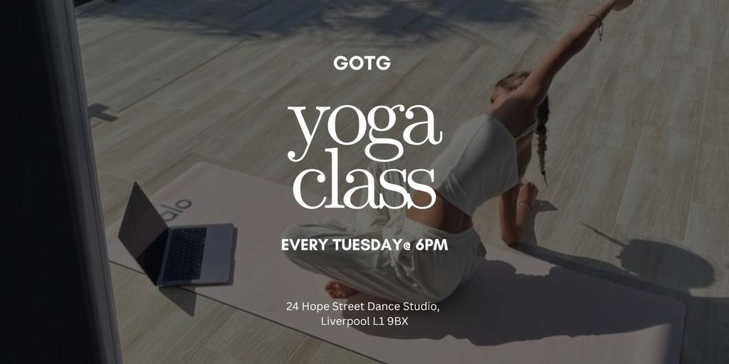 GOTG Yoga class 09/07