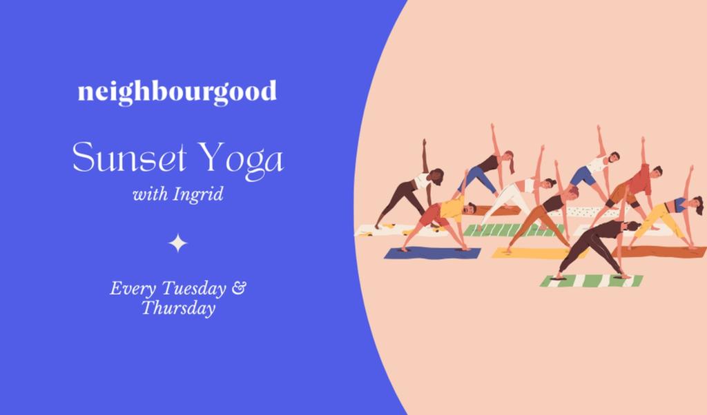 Sunset Yoga With Ingrid | Every Tuesday & Thursday