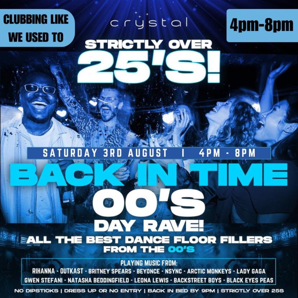 Crystal  Back In Time! - 00's Day Rave!