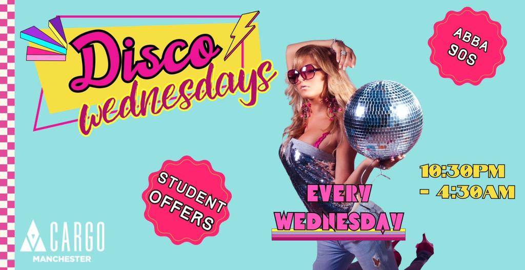 🪩 DISCO Wednesday At CARGO
