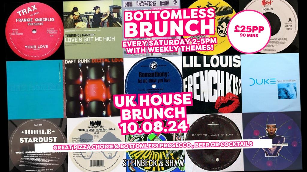 Bottomless Brunch - UK House Brunch