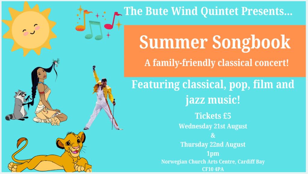 The Bute Wind Quintet - Summer Songbook