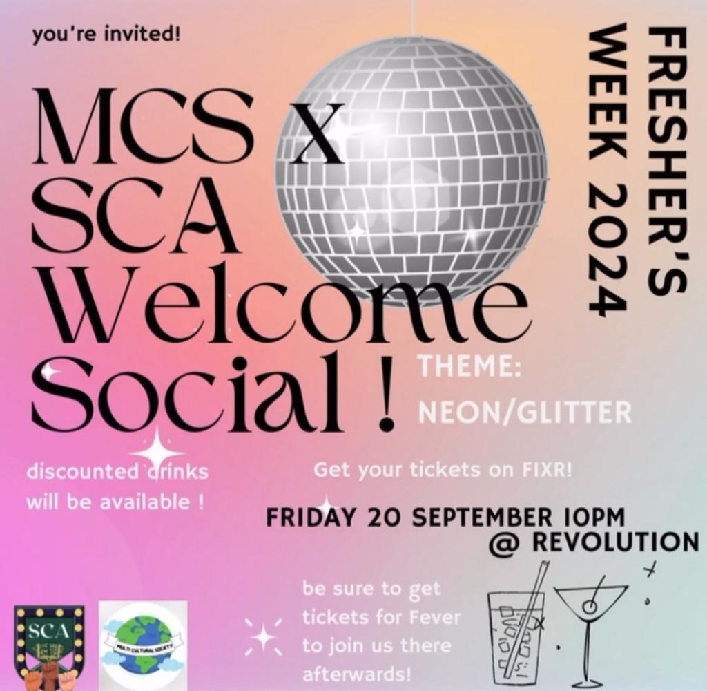 MCS X SCA Welcome Social