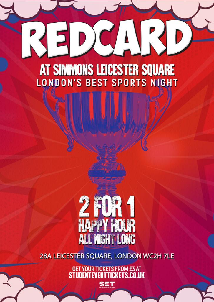 REDCARD SPORTS NIGHT - EVERY WEDNESDAY