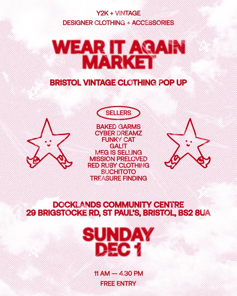 Bristol Wear It Again Vintage Market: 1st December