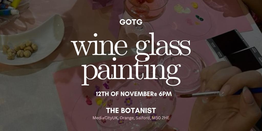 GOTG Wineglass painting