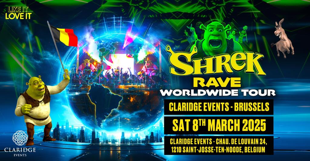 Shrek Rave Is Coming To Brussels!