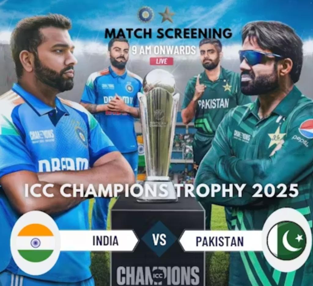 Champions Trophy India And Australia Today Match Champions Trophy