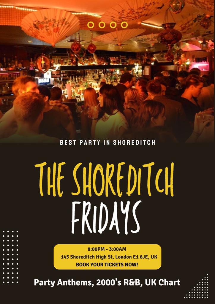 The Shoreditch Every Friday // The Shoreditch // Commercial, Hip-Hop, R&B