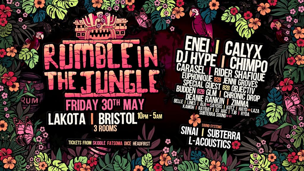Rumble In The Jungle - 30th May - Lakota
