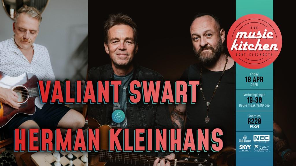 Herman Kleinhans & Valiant Swart live at The Music Kitchen