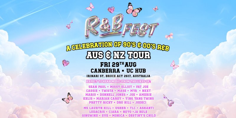 R&B Fest Is Coming To Canberra!