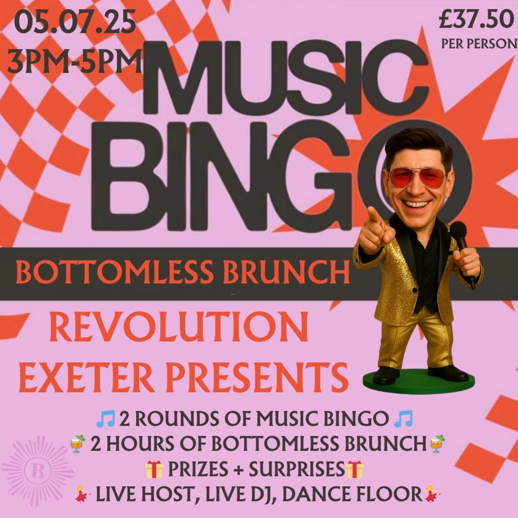 MUSIC BINGO BOTTOMLESS BRUNCH