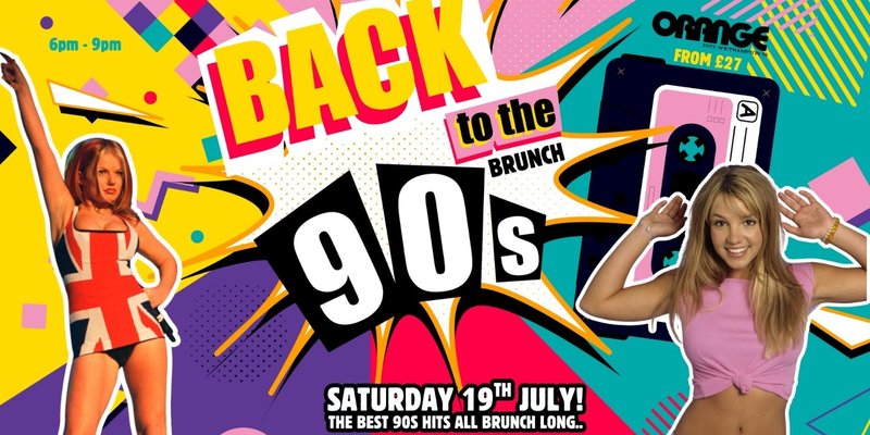 💿 BACK TO THE 90s – POP BRUNCH EDITION! 💃🕺
