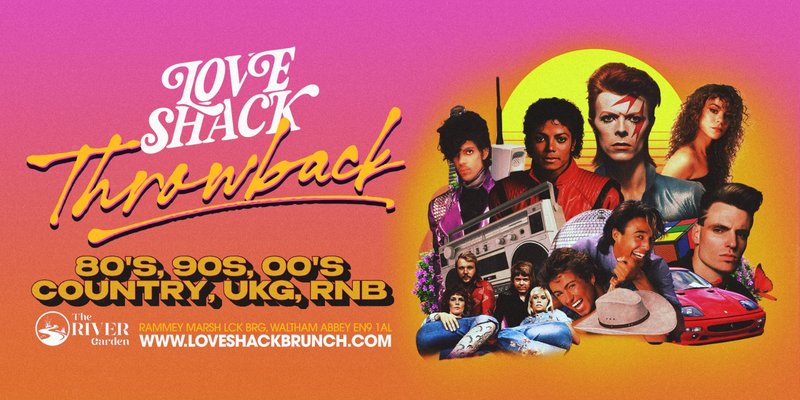 FREE Love Shack Throwback Party!!