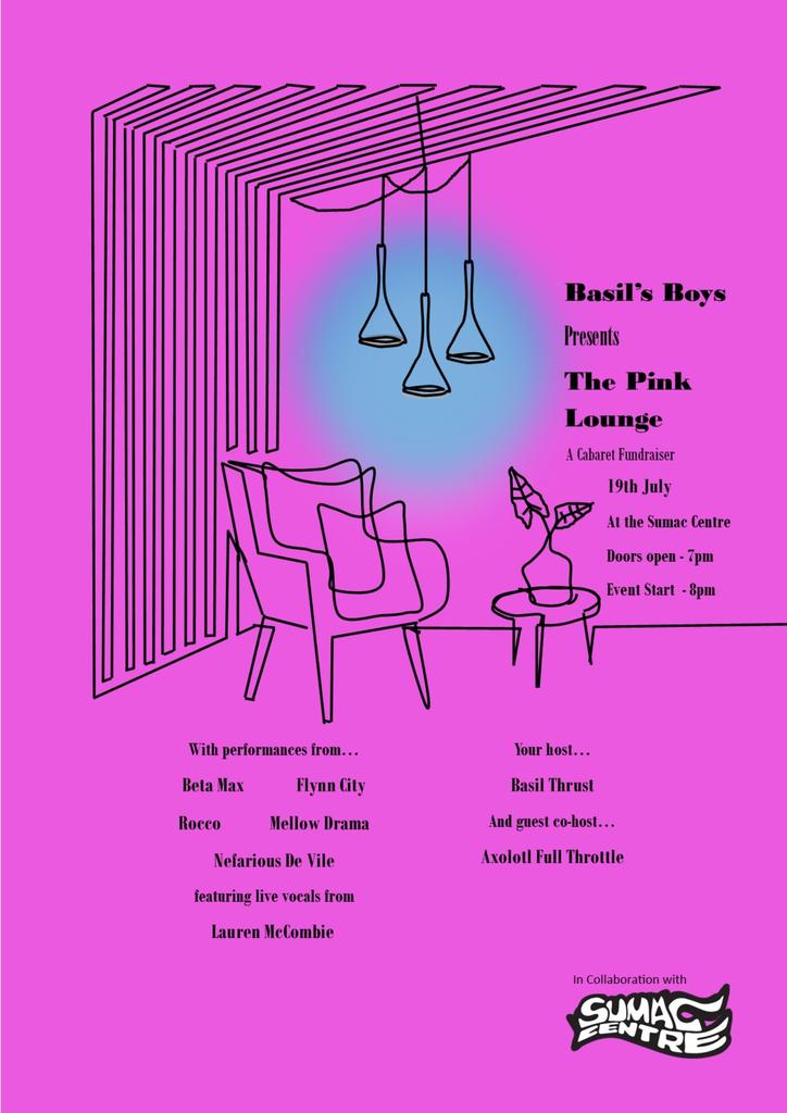 Basil Boys presents The Pink Lounge