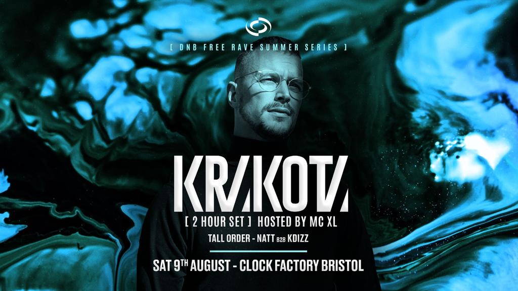 DNB FREE Rave [Bristol Summer Series] • Krakota & MC XL [2 Hour Set]