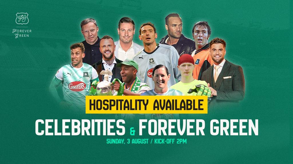 Celebrities vs Forever Green Hospitality