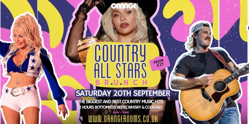 🤠 COUNTRY ALL STARS BRUNCH – BOOTS, BEERS & BANGERS! 🎸🍹