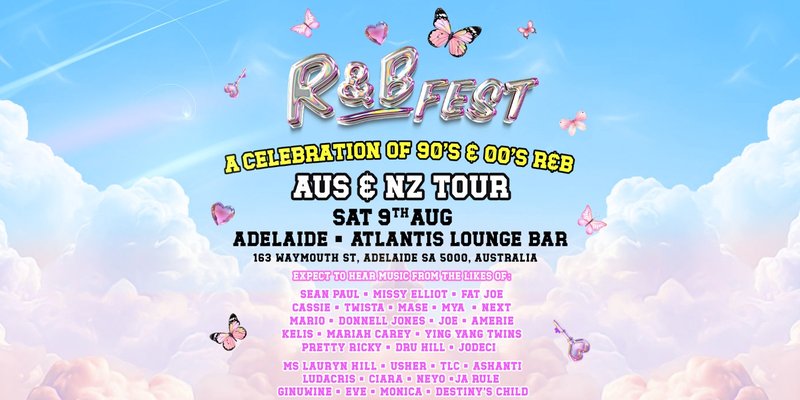 R&B Fest Is Coming To Adelaide!