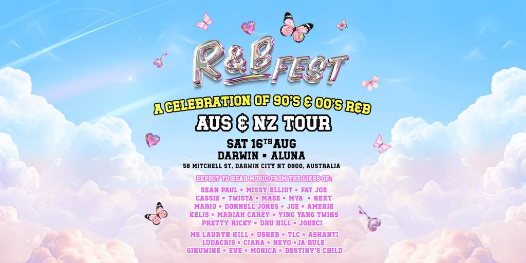 R&B Fest Is Coming To Darwin!
