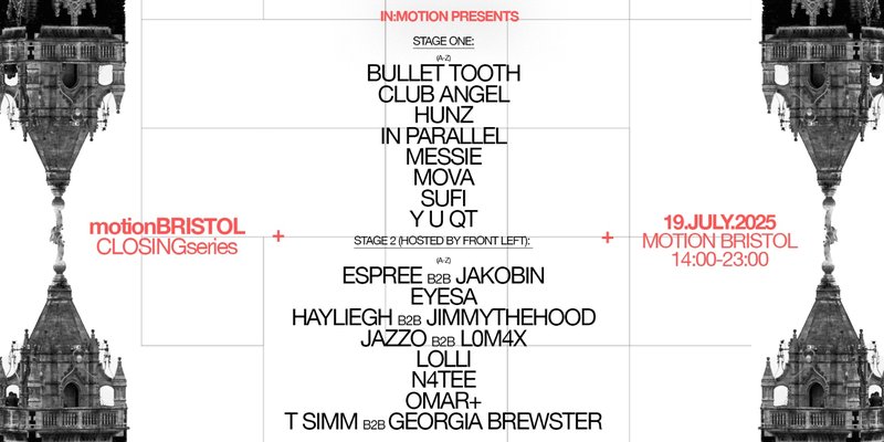 Motion Closing Series: bullet tooth, Y U QT & more