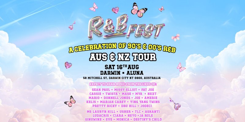 R&B Fest Is Coming To Darwin!