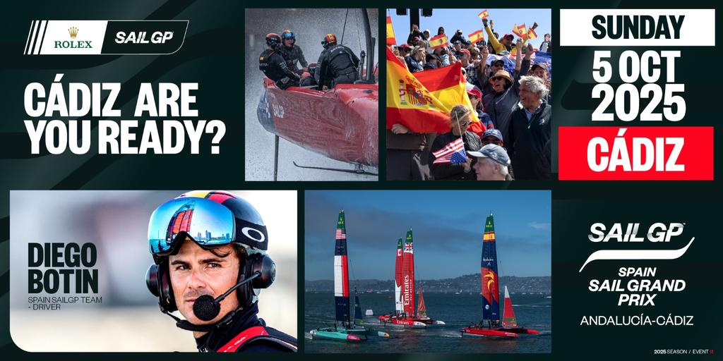 DP World Spain Sail Grand Prix | Andalucía - Cádiz - SUNDAY