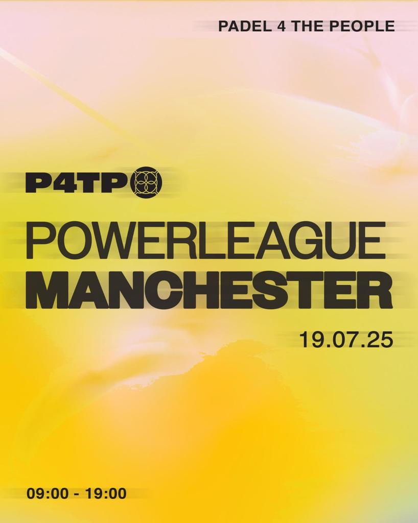 Padel 4 The People - Manchester