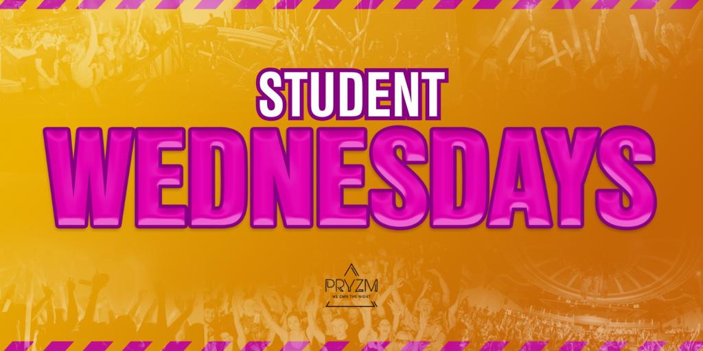 STUDENT WEDNESDAYS!