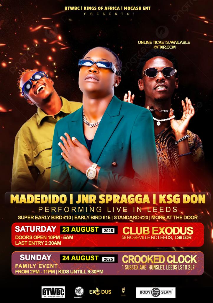 Jnr Spragga | Madedido | KSG Don performing LIVE in Leeds