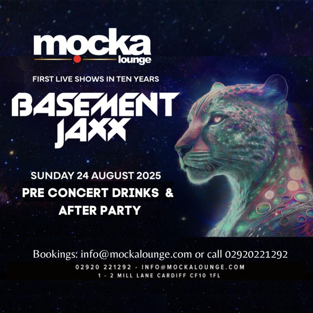 Basement Jaxx Pre Concert Drinks and Afterparty