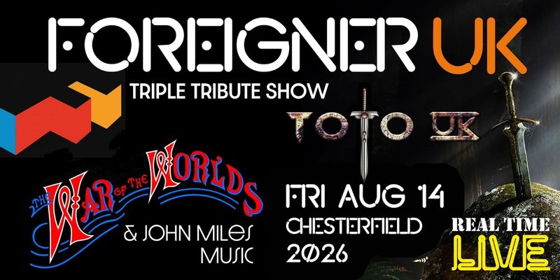 Foreigner UK - War of the Worlds - Toto UK