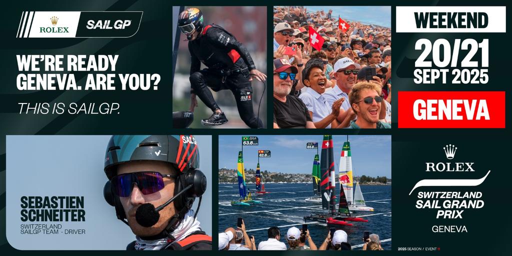 Rolex Switzerland Sail Grand Prix - WEEKEND