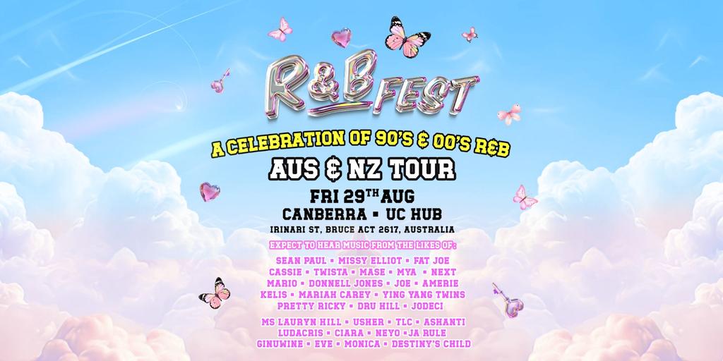 R&B Fest Is Coming To Canberra!