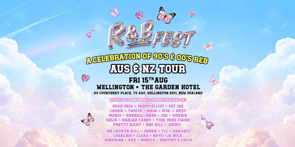 R&B Fest Is Coming To Wellington!