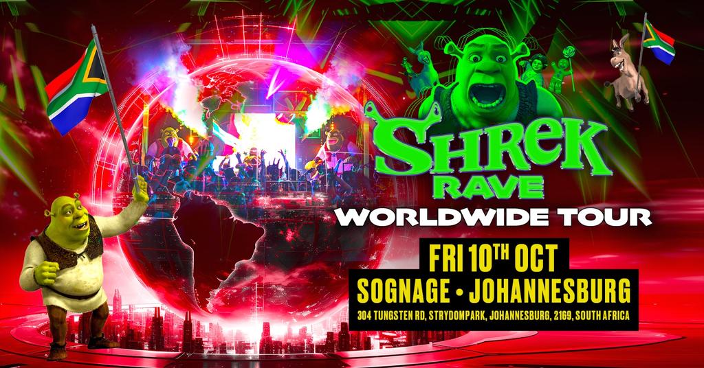 Shrek Rave is coming to Johannesburg!