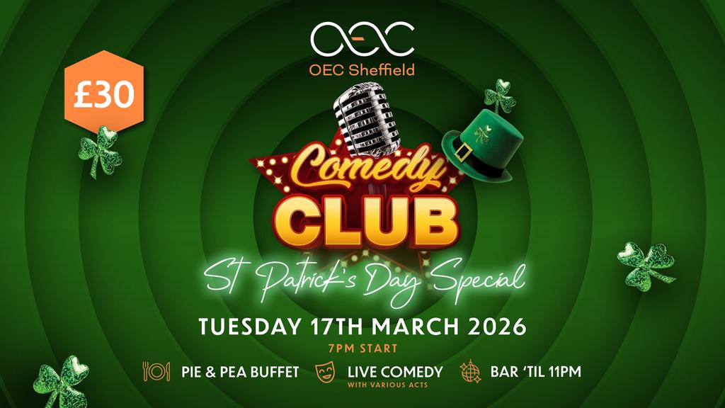 St Patrick’s Day Comedy Club