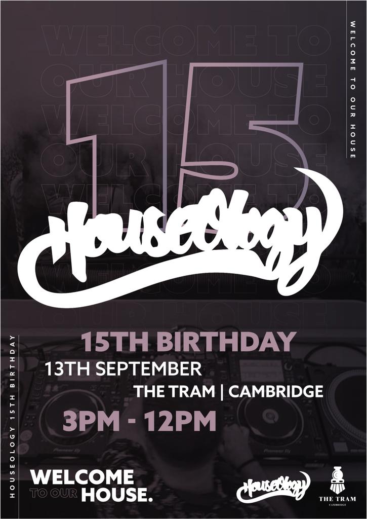 HouseOlogy Tram 'n' Terrace - 15th Birthday