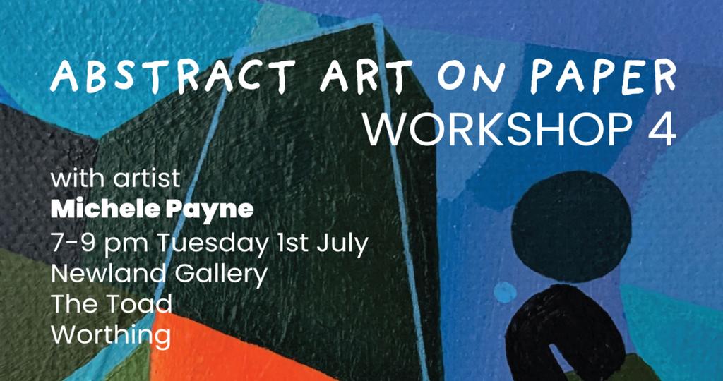 Abstract Art on Paper Workshop 4